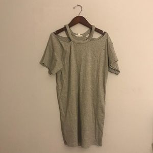 Honey Punch grunge t-shirt dress